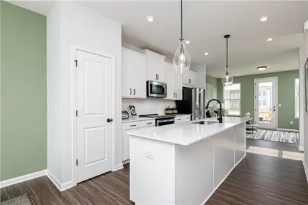 New construction Townhouse house 2690 Brookview Lane NW, Atlanta, GA 30318 plan The Blanche - image