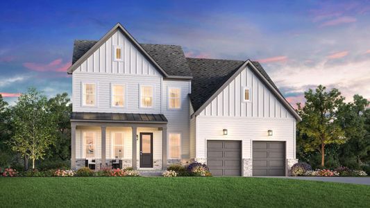 New construction Single-Family house 1956 Harmony Rd, Spring Hill, TN 37174 plan Kinnard Modern Farmhouse - image