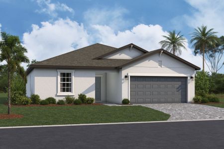 New construction Single-Family house 338 Lakeside Hideaway Ln, Lehigh Acres, FL 33936 plan Bimini - image