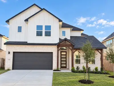 New construction Single-Family house 229 Medallion St, Liberty Hill, TX 78642 plan Harding - image