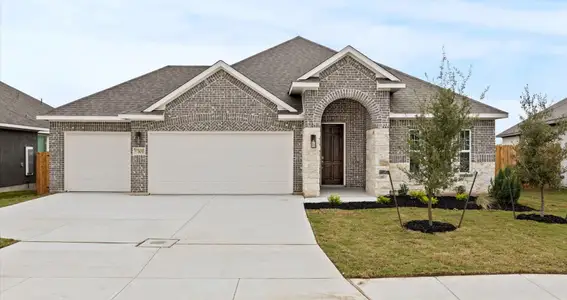 New construction Single-Family house 3612 Muller Oak Pass, Seguin, TX 78155 plan Aspen - image
