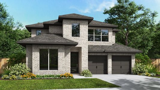 New construction Single-Family house 1381 Cypress Paul St, Georgetown, TX 78628 plan 2722H - image
