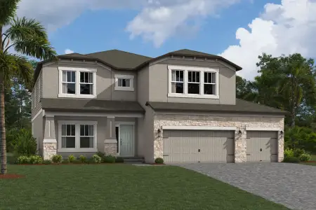 New construction Single-Family house 11206 Cider Wy, Dade City, FL 33525 plan Coronado III - image