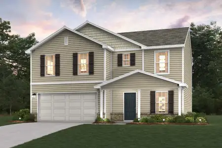 New construction Single-Family house 4113 Green Peak Pkwy, Covington, GA 30016 plan Essex - image