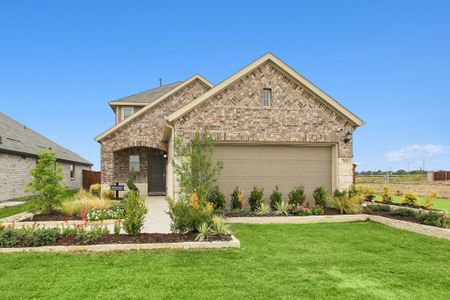 New construction Single-Family house 7621 Sunset Valley Ln, Krugerville, TX 76227 plan Rosemary - 30' Smart Series - image