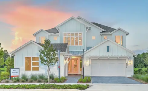 New construction Single-Family house 6695 Tentpeg Wy, St. Cloud, FL 34771 plan Brooklyn - image
