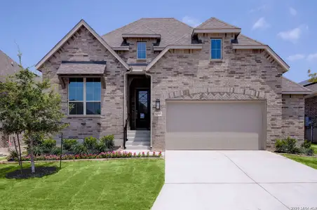 New construction Single-Family house 12315 Fort Anderson, San Antonio, TX 78245 plan Denton Plan - image