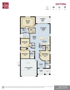 New construction Single-Family house 2371 Natoma Blvd, Mount Dora, FL 32757 plan Daytona - image 3