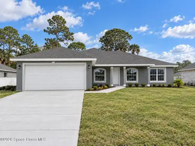 New construction Single-Family house 3265 Trainfo Ave, Palm Bay, FL 32909 plan 2010 - image