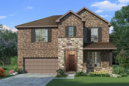 New construction Single-Family house 6102 Lake Chippewa Ct, Katy, TX 77493 plan Katy Lakes Hemlock 2961 - image