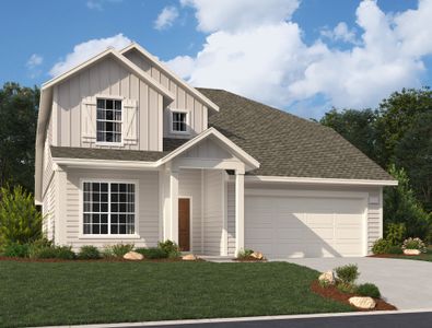 New construction Single-Family house 10026 Red Knot St, Mont Belvieu, TX 77523 plan Thames - image