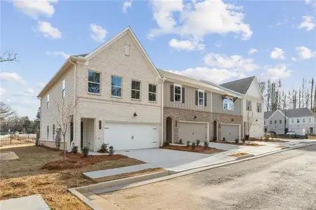 New construction Townhouse house 675 Sunstone Ln, Lawrenceville, GA 30043 - image