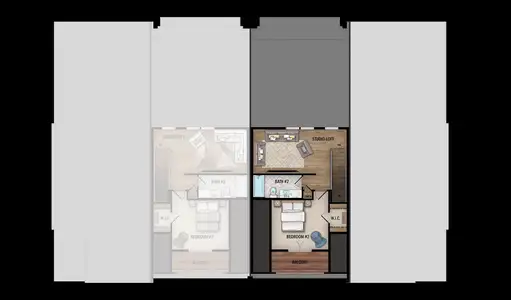 New construction Townhouse house 506 Santa Clara Pl, San Antonio, TX 78210 plan San Jose B - image 4