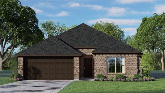 New construction Single-Family house 1008 Windsong Dr, Crowley, TX 76036 Concept 1660- photo 0