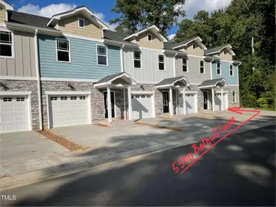 New construction Townhouse house 5500 Batoul Ln, Raleigh, NC 27606 - image
