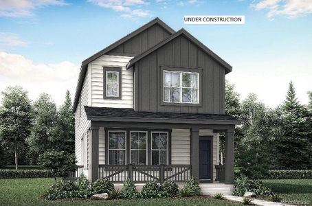 New construction Single-Family house 7828 Miners Camp Wy, Colorado Springs, CO 80908 plan Aviator - image