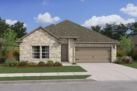 New construction Single-Family house Newark, TX 76071 plan Passionflower II ESP - image 18