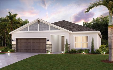 New construction Single-Family house 3622 Jons Lakeview St, Plant City, FL 33566 - image