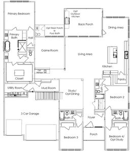 New construction Single-Family house 1019 Lake Breeze Dr, Waller, TX 77484 plan Vineyard - image 2