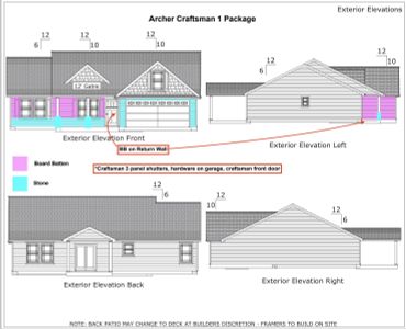 New construction Single-Family house 1209 Loch View Ln, Chesnee, SC 29323 - image
