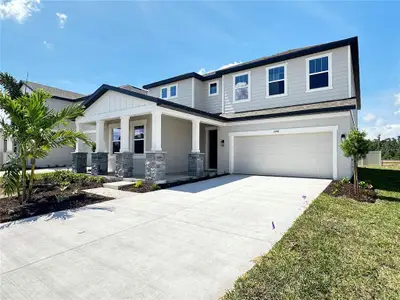 New construction Single-Family house 5948 Fresh Flora Dr, Wimauma, FL 33598 plan Duval - image