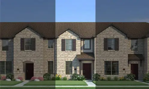 New construction Townhouse house 226 Wagon Spoke, Unit 13, Fort Worth, TX 76120 - image