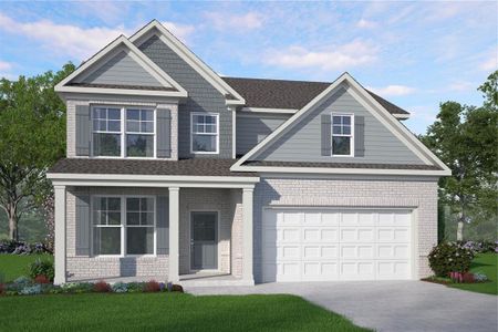 New construction Single-Family house 8134 Pine Ridge Rd, South Fulton, GA 30213 plan Heron Cottage - image