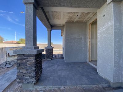 Covered patio