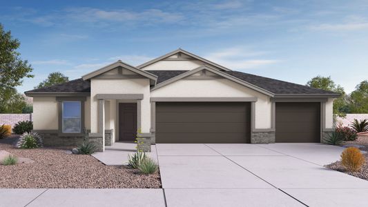 New construction Single-Family house 35934 N Pumpkin Dr, San Tan Valley, AZ 85140 plan Courtland - image