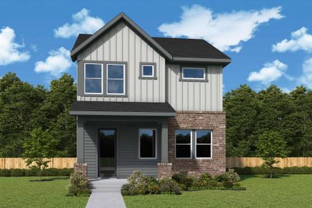 New construction Single-Family house 16707 Vibrant Ave, Hockley, TX 77447 plan The Enterprise - image