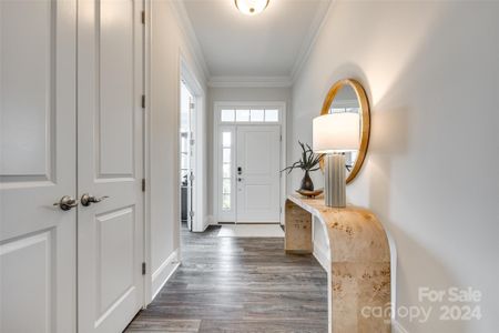 This spacious entry is so welcoming.