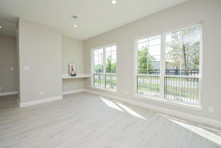 Full of natural light from large window areas!