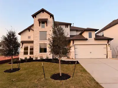 New construction Single-Family house 5333 Bellano Bnd, Leander, TX 78641 plan Azurite - image