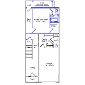 New construction Single-Family house 7433 Mashburn Dr, Charlotte, NC 28269 plan Tigerlily - image