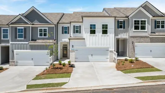 New construction Townhouse house 1821 Meadow Green Cir, Gainesville, GA 30501 plan Sawyer - image