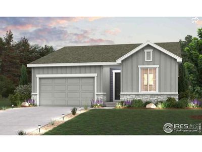 New construction Single-Family house 4466 Trader St, Timnath, CO 80547 Cimarron- photo 0