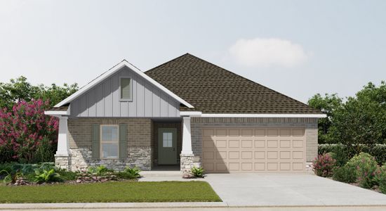 New construction Single-Family house 12782 Dina Springs Ln, Magnolia, TX 77354 plan Newton IV V - image