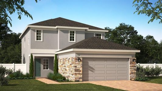 New construction Single-Family house 414 North Boulevard E, Davenport, FL 33837 Destin- photo 0