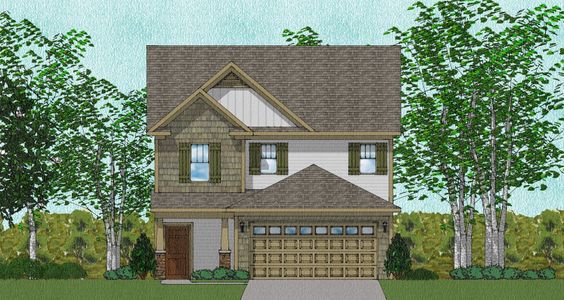 New construction Single-Family house 105 Nimble Way, Clayton, NC 27520 Henderson- photo 0