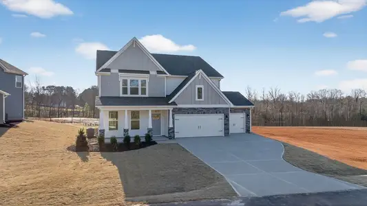 New construction Single-Family house 49 W Fire Opal Ct, Clayton, NC 27520 plan Hampshire - image