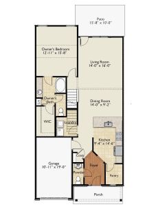 New construction Single-Family house 115 Rock Cress Trl, Greenville, SC 29607 plan The Princeton B - image 3