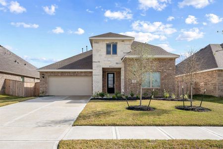 New construction Single-Family house 2319 Grande Laurel Court, Rosenberg, TX 77469 Somerset- photo 0