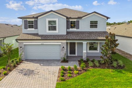 New construction Single-Family house 12922 Castle Oaks Dr, Hudson, FL 34669 plan Malibu - image