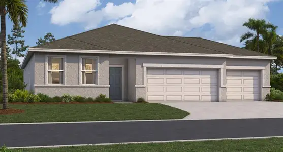 New construction Single-Family house 12885 Trovita Dr, Grand Island, FL 32735 plan The Webber - image