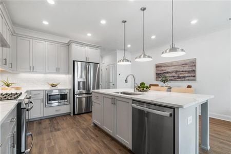 New construction Townhouse house 2380 Edgar Park Pl, Unit 101, Duluth, GA 30096 The Garrison- photo 22 22