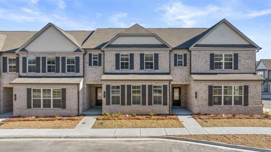 New construction Townhouse house 87 Smithwood Drive, Winder, GA 30680 - photo 0