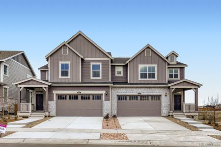 New construction Duplex house 6929 Juniper Dr, Thornton, CO 80602 plan Plateau - image