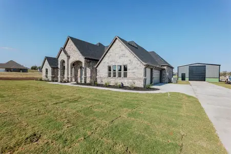 New construction Single-Family house 1017 Paradise Pkwy, Poolville, TX 76487 - image