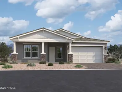 New construction Single-Family house 22721 E Stirrup St, Queen Creek, AZ 85142 - image