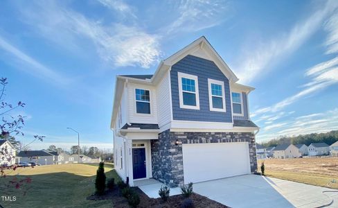 New construction Single-Family house 132 Muskogee Rd, Unit 58, Angier, NC 27501 Callaway- photo 0